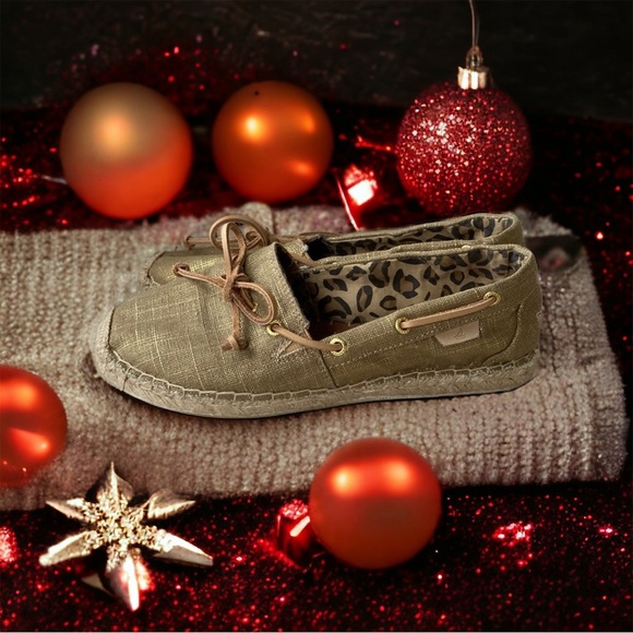 Sperry Top Sider Womens Katama Metallic
Linen Shoes-Sz7.5-EUC 🎁🎄😍 - Picture 5 of 11